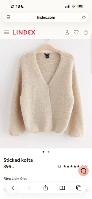 Lindex kofta - Fin kosta ifrån Lindex i storlek xs/s💓