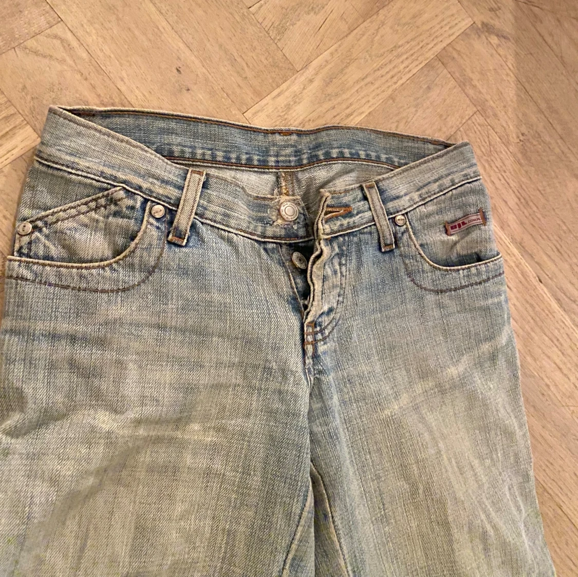 bootcut jeans ljusblå - 1