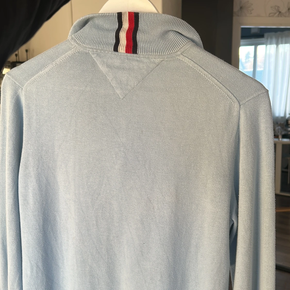 Ljusblå half zip tröja Tommy Hilfiger - 2