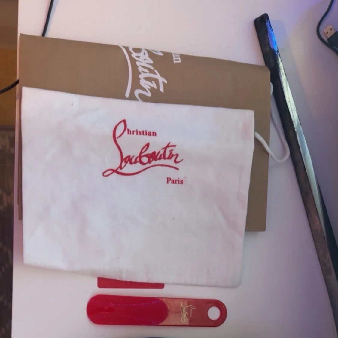 Mocka sneakers från Louboutin - 4