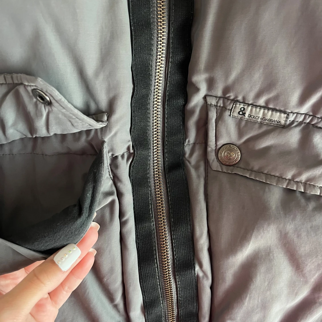 Grå bomberjacka från Dolce & Gabbana - 3