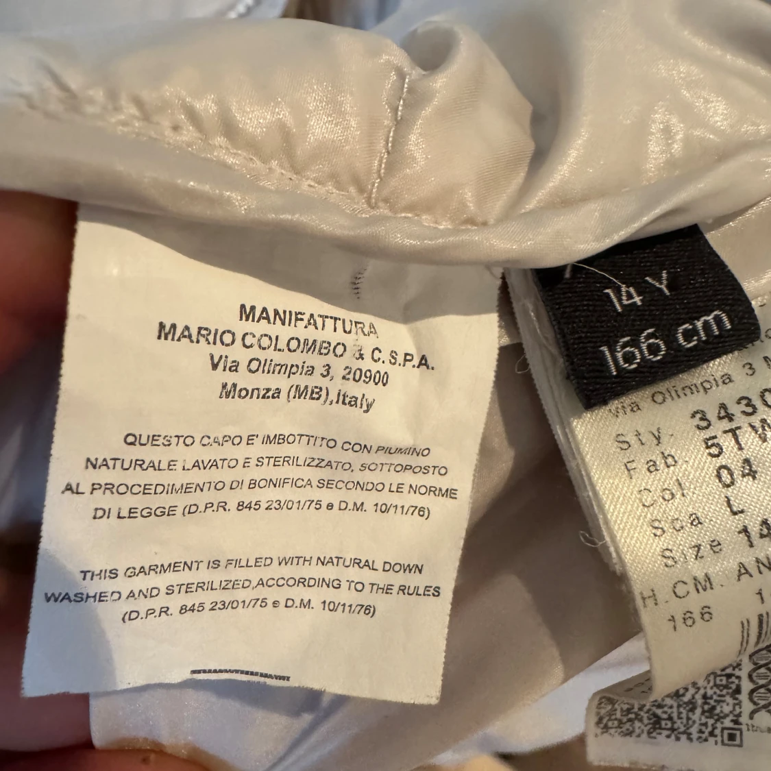 Ljusbeige Colmar pufferjacka med huva - 4