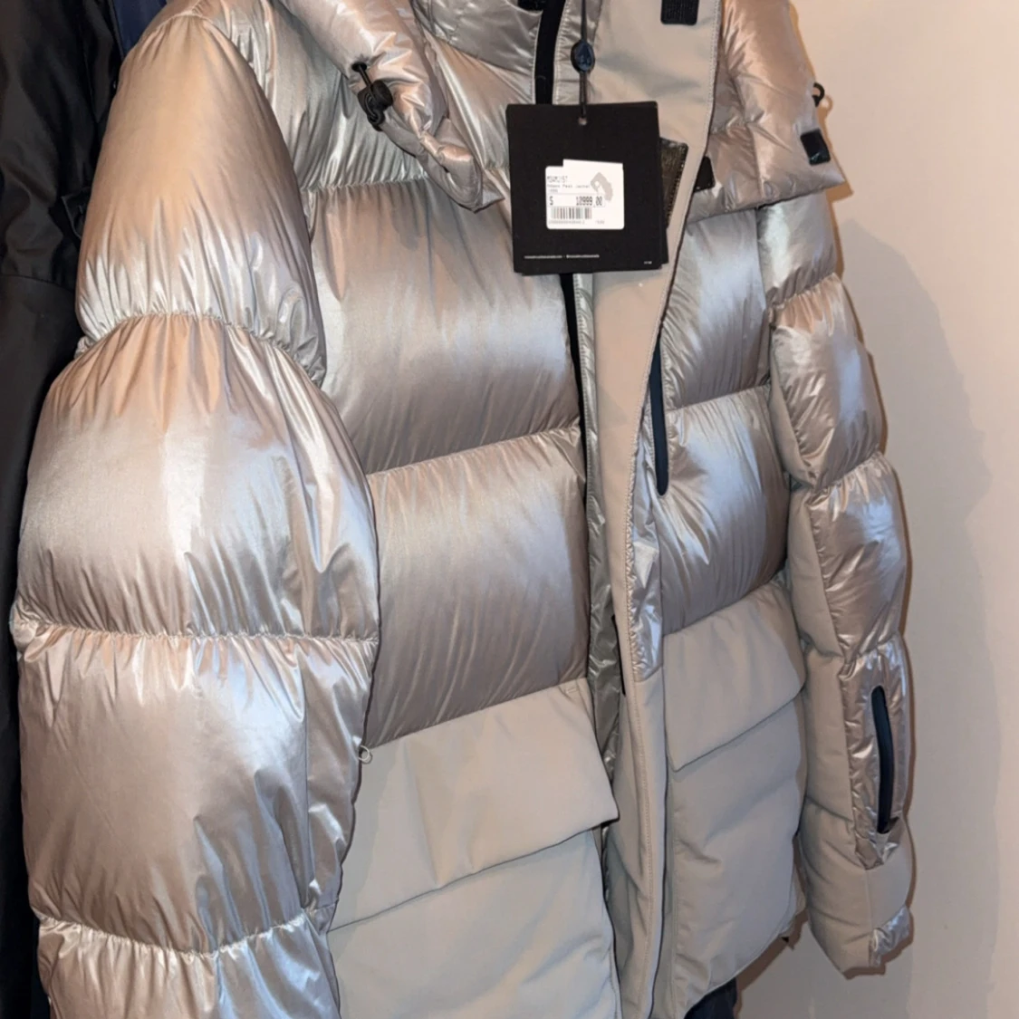 Silver pufferjacka Moose Knuckles S - 1