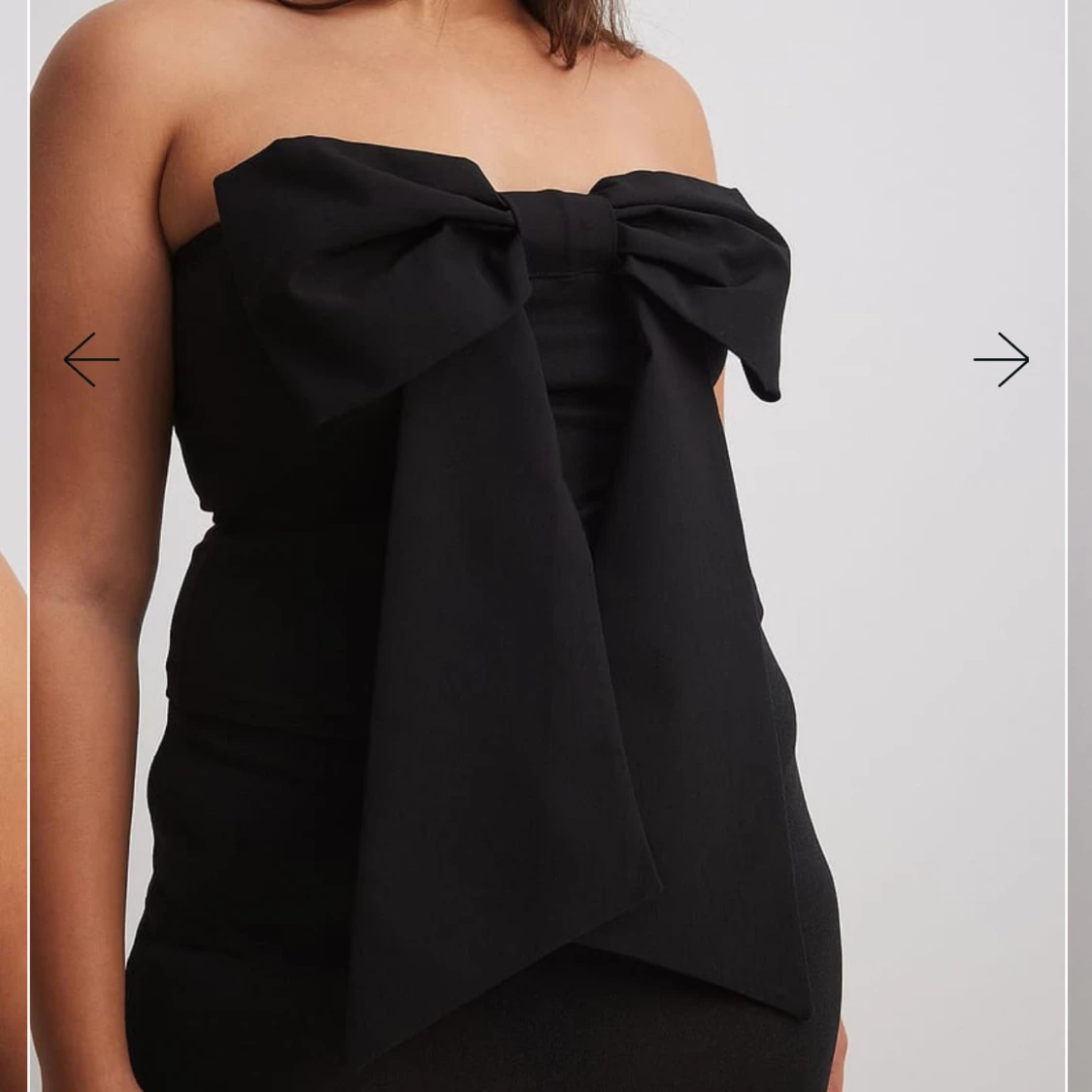 Bandeau topp med rosett - 91