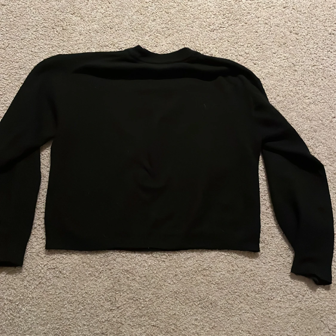 Svart stickad tröja från H&M XS - 2