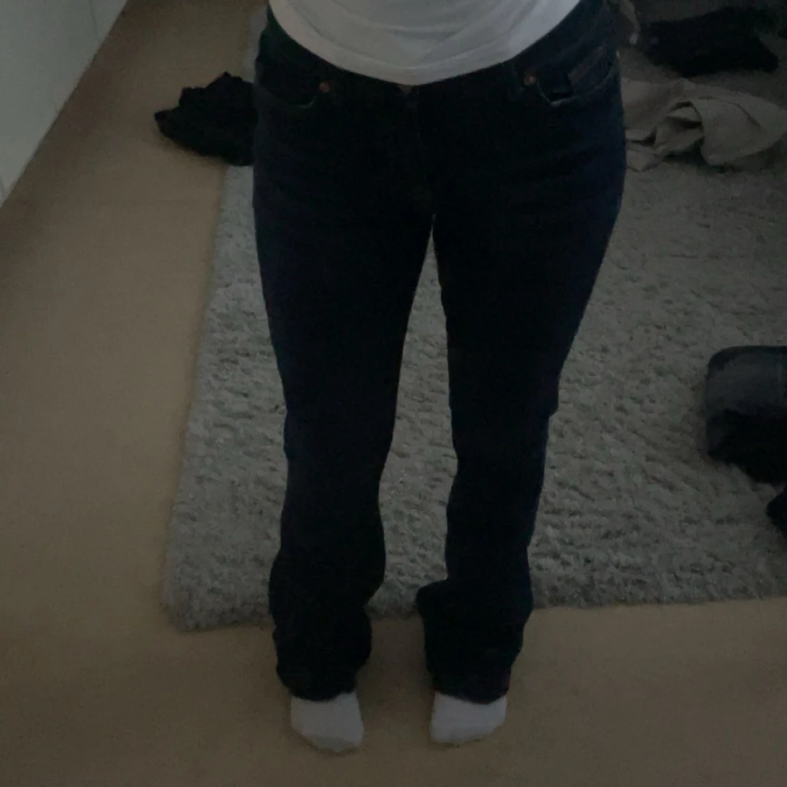 Mörkblå jeans från Noisy May