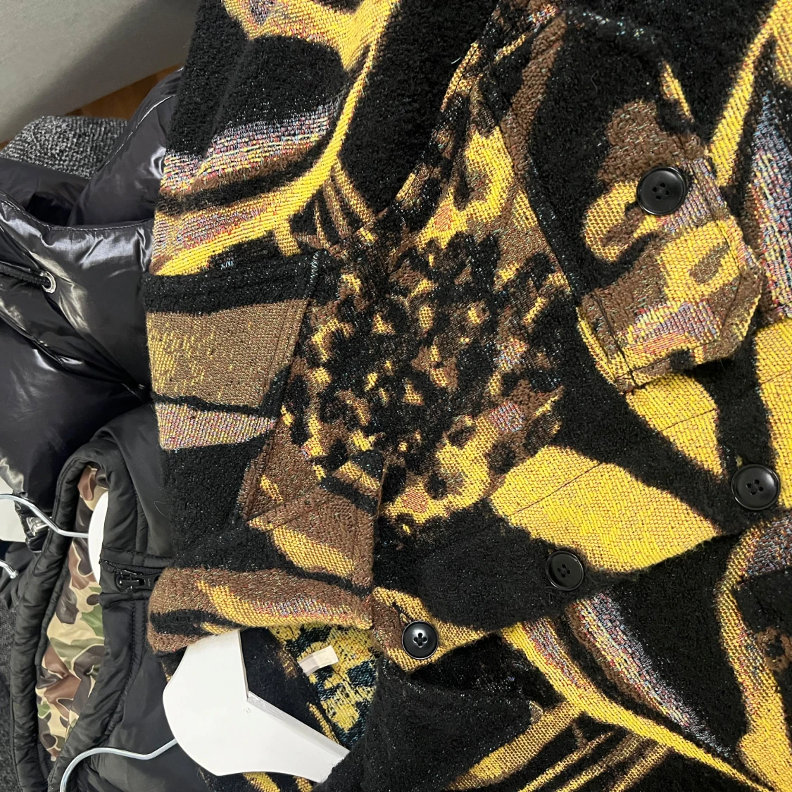 Animalmönstrad overshirt från Sunflower - 3