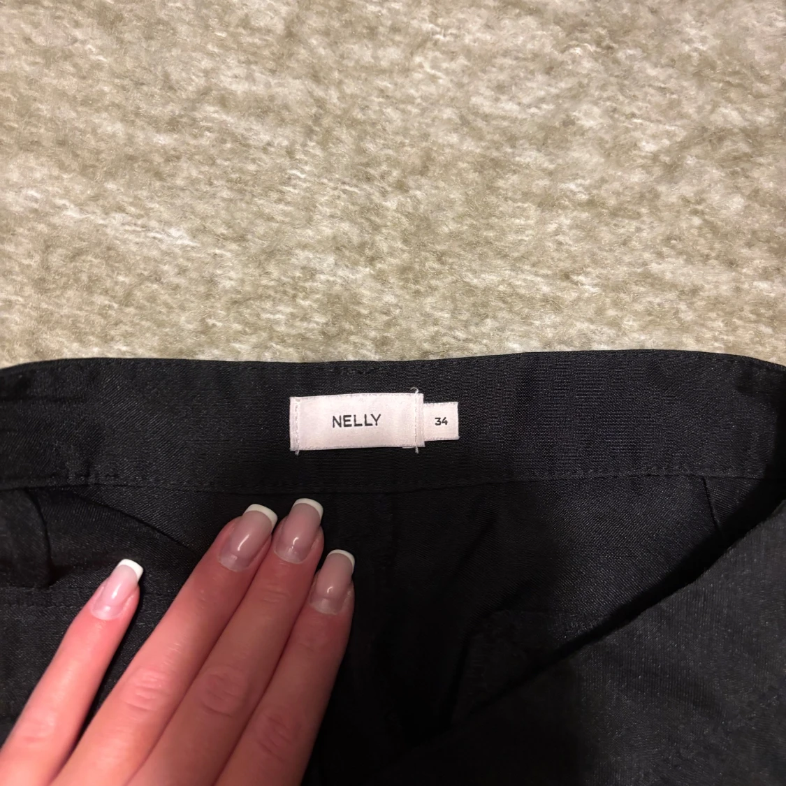 Lågmidjade kostymbyxor  - 1