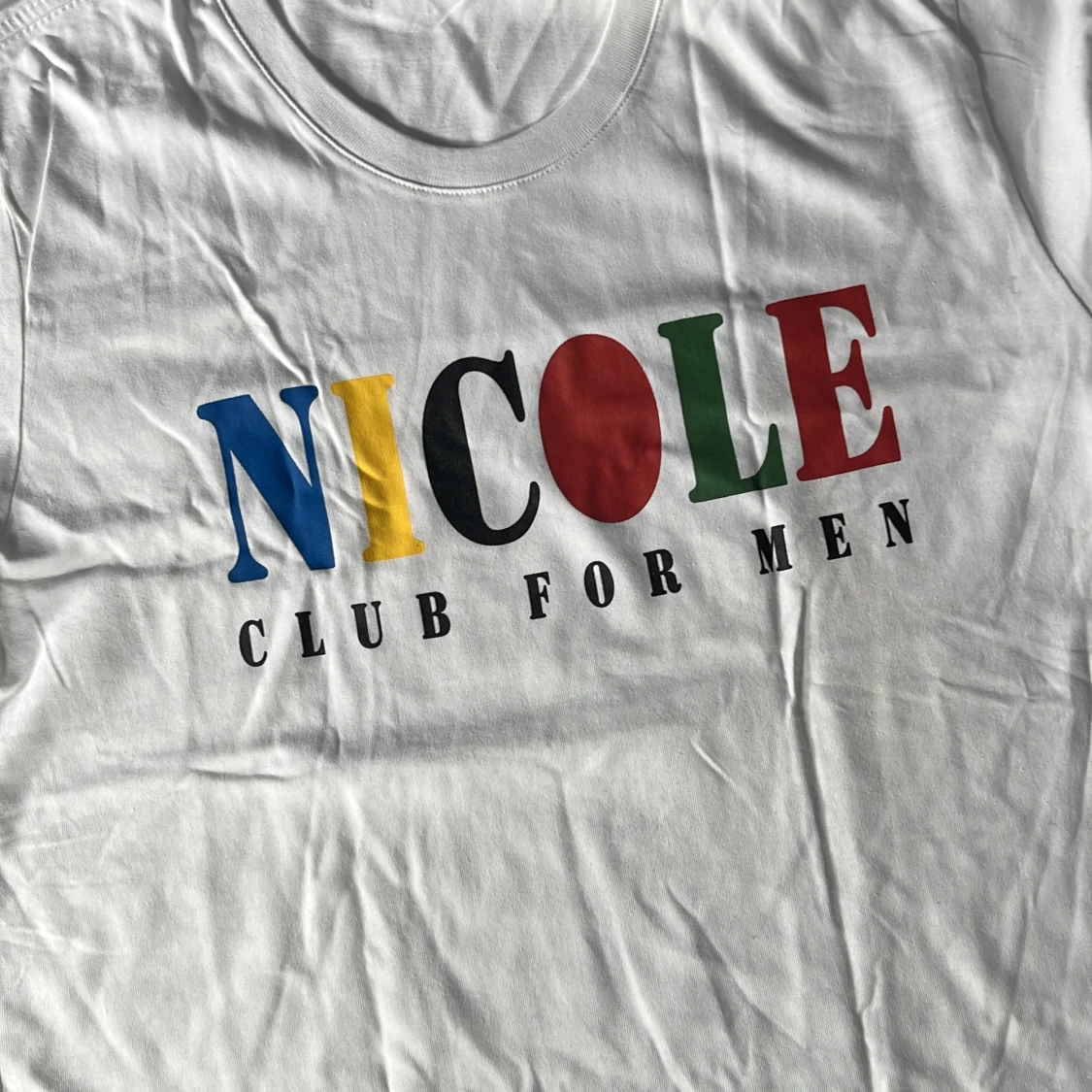 Vit t-shirt Nicole Club for Men - 1
