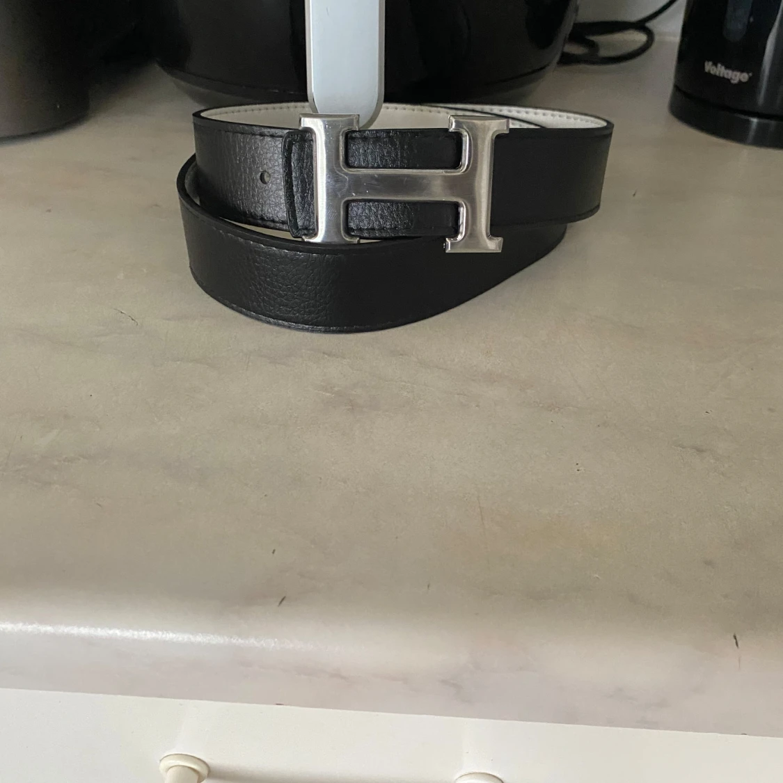  vändbart skärp i skinn - 4