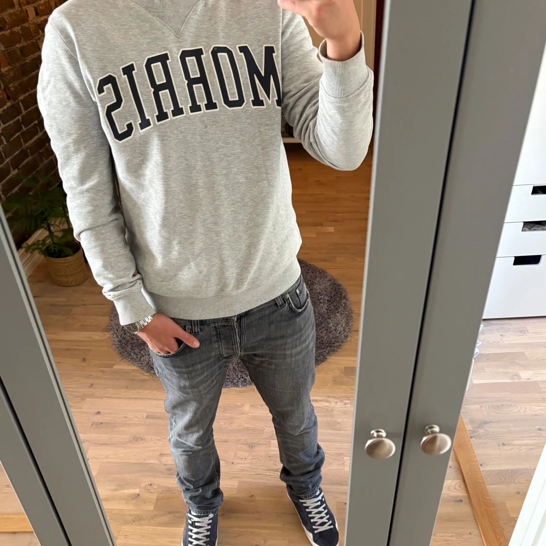 Grå Morris Tröja - 1