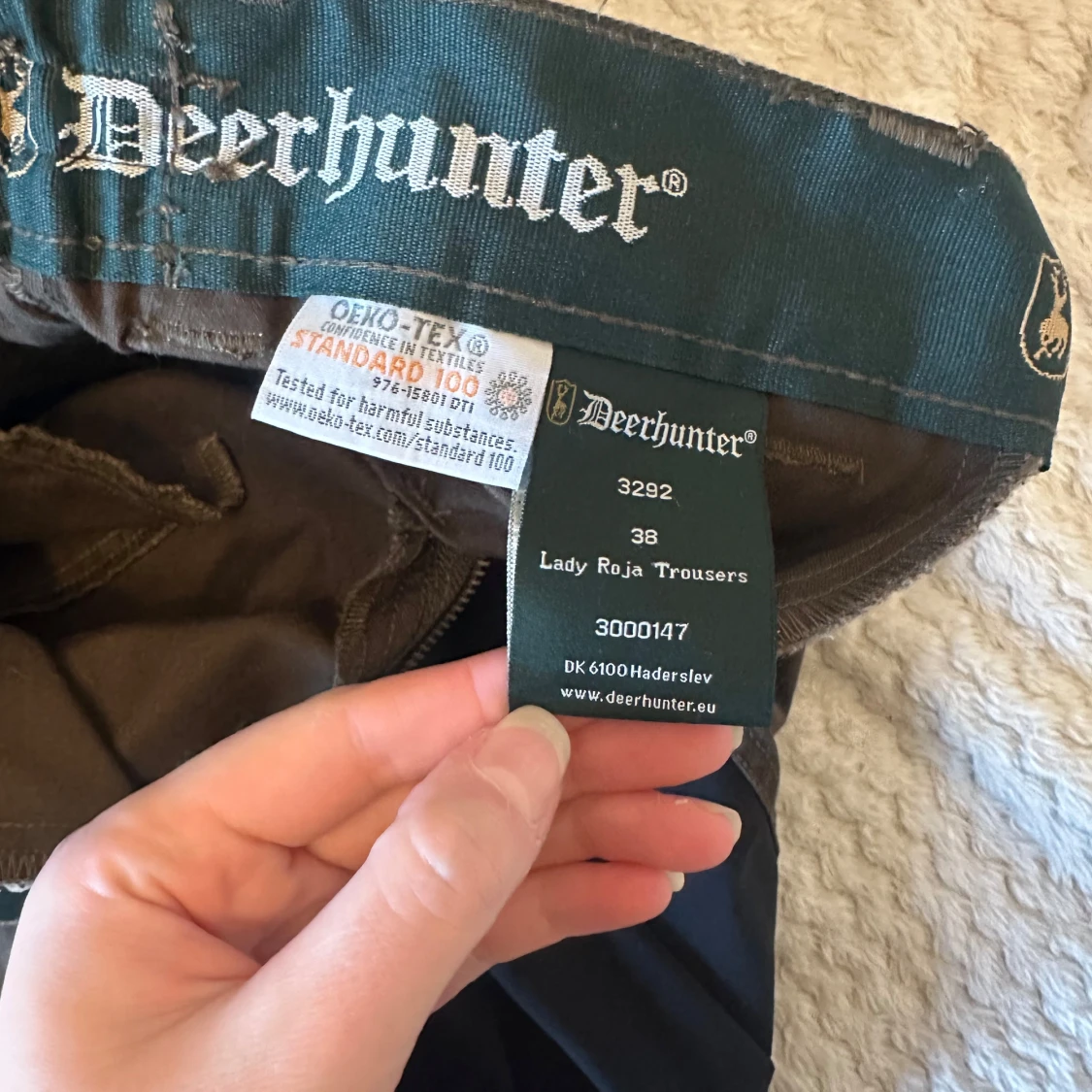 Deerhunter Lady Roja byxor brun/svart - 1