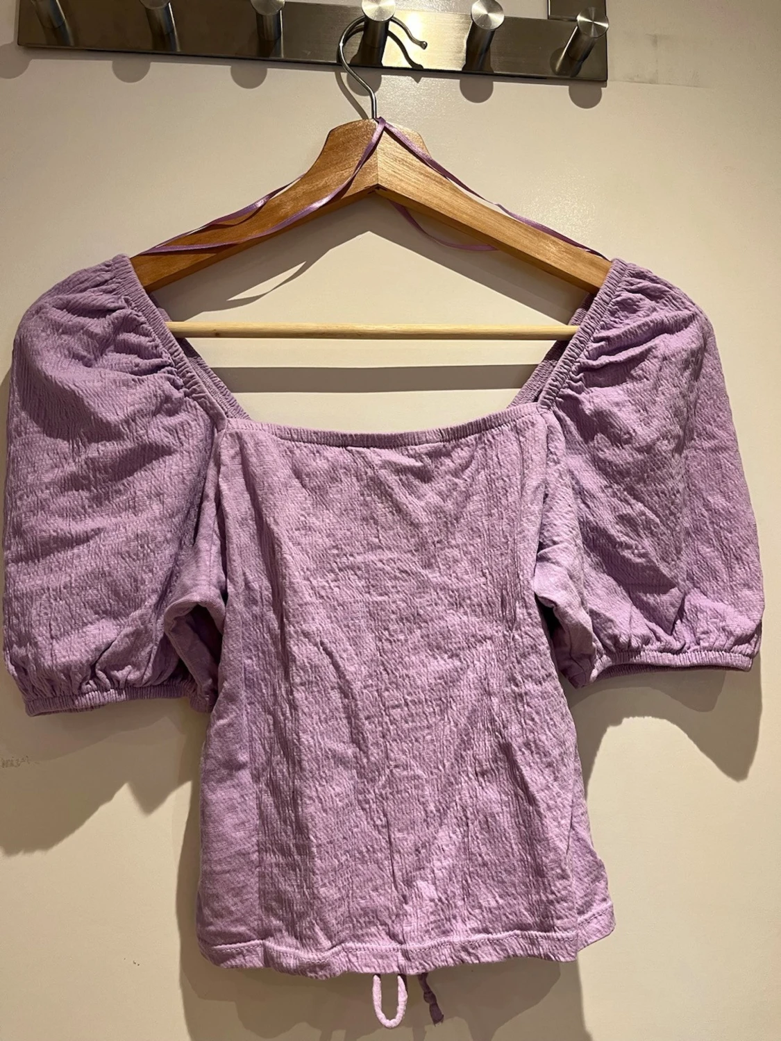 Topp med puffärm - 1