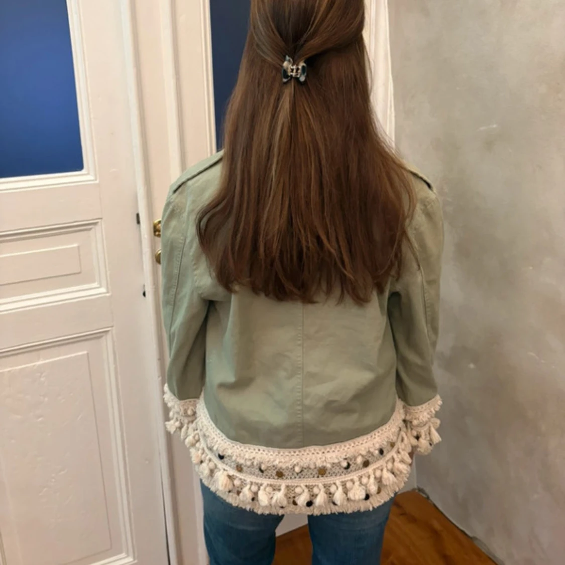 Grön jeansjacka  - 2