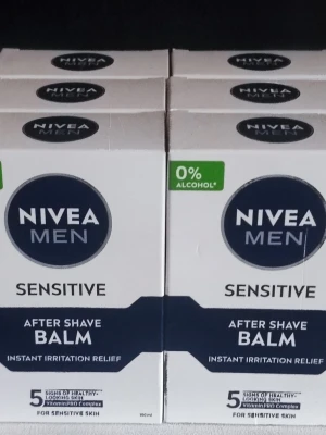 Nivea Men Aftershave Balm Sensitive  - Nivea Men Aftershave Balsam. 6 X 100ml. Nya och oöppnade. Priset är för 6 st