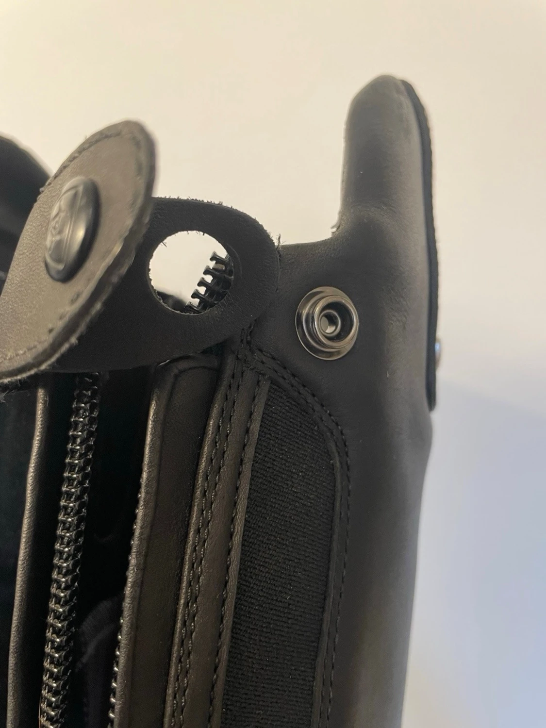 Svarta ridstövlar i läder Ariat - 3