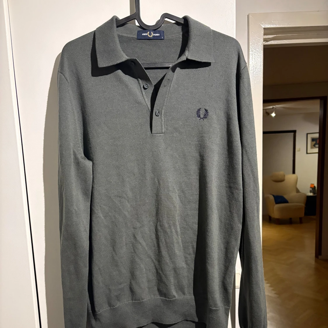 Fred Perry långärmad piké