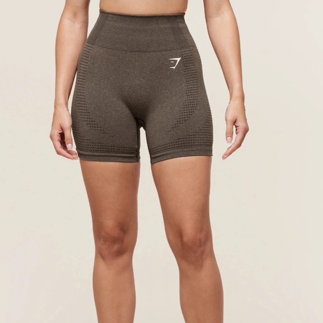 Gymshark Träningsset Brun 