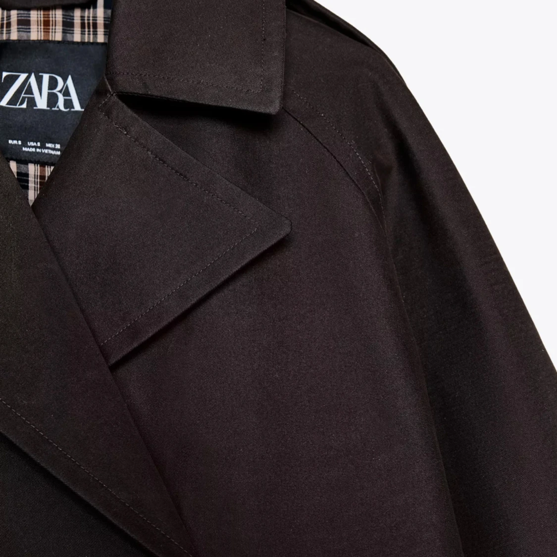 Kort trenchcoat från Zara - 1