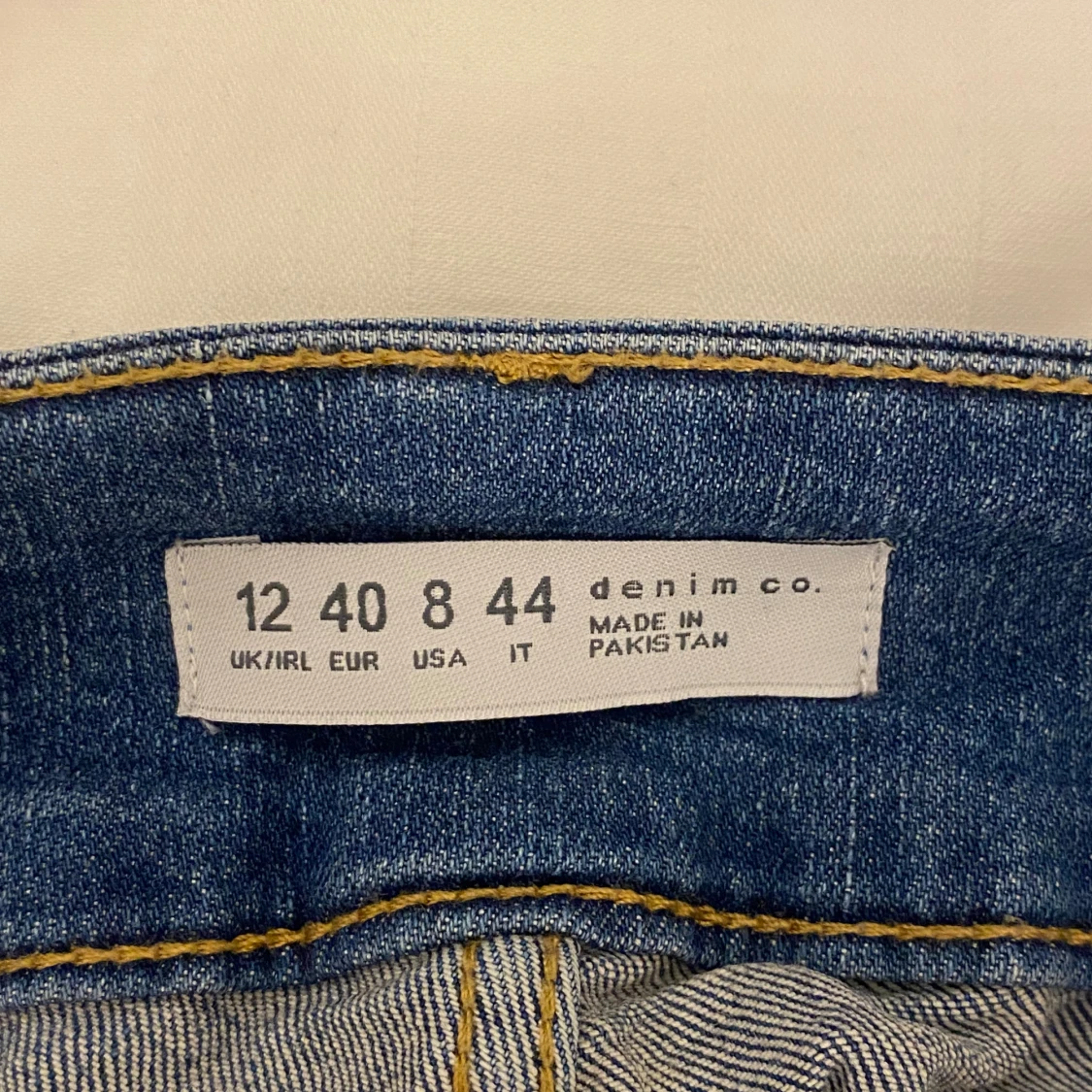 Lågmidjade blå jeans från Denim Co. - 1