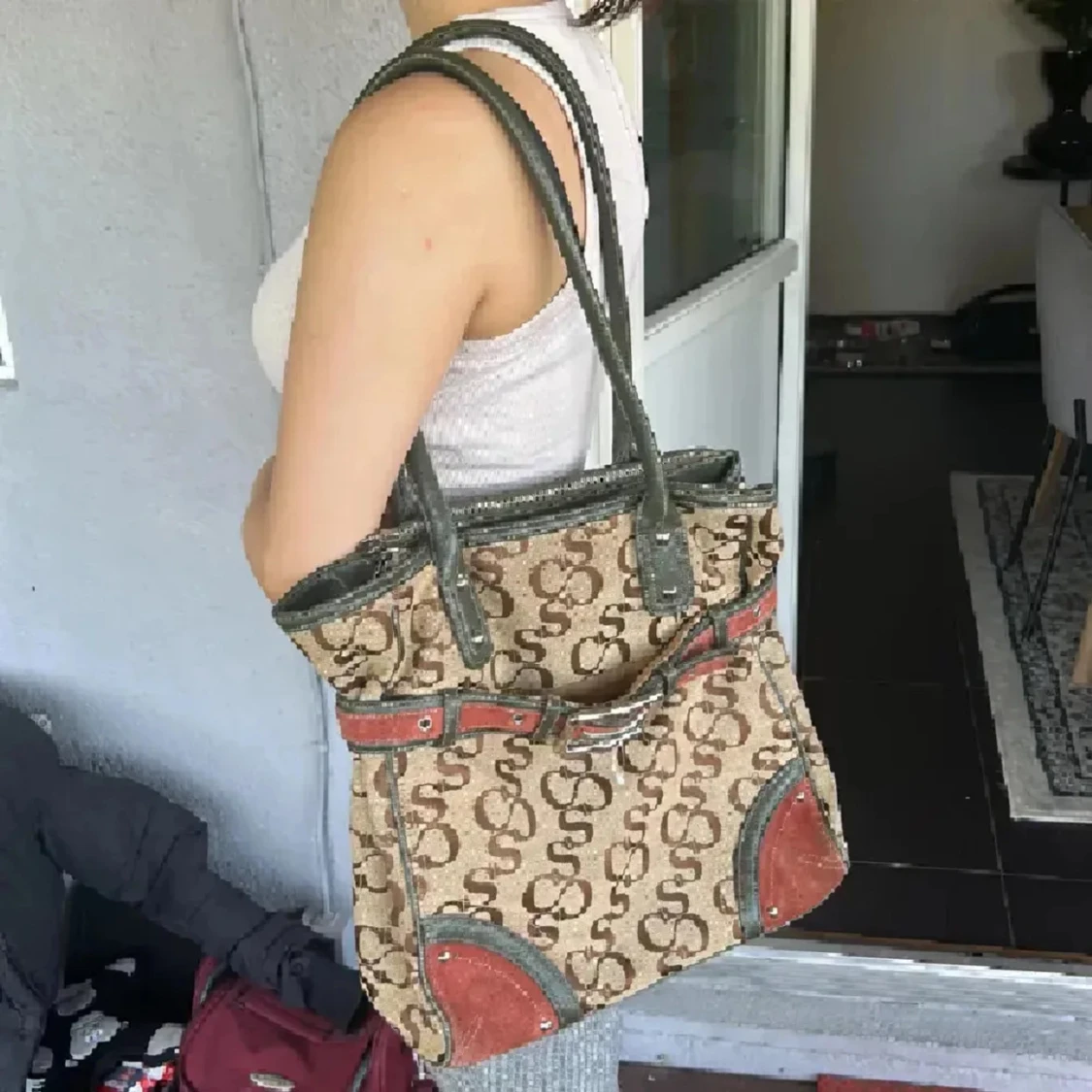 Beige och brun handväska från Sofia Coppani - 4