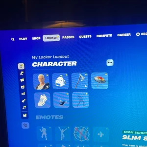 Fortnite konto - Ett Vandligt konto me 241 skins o leviathan axe