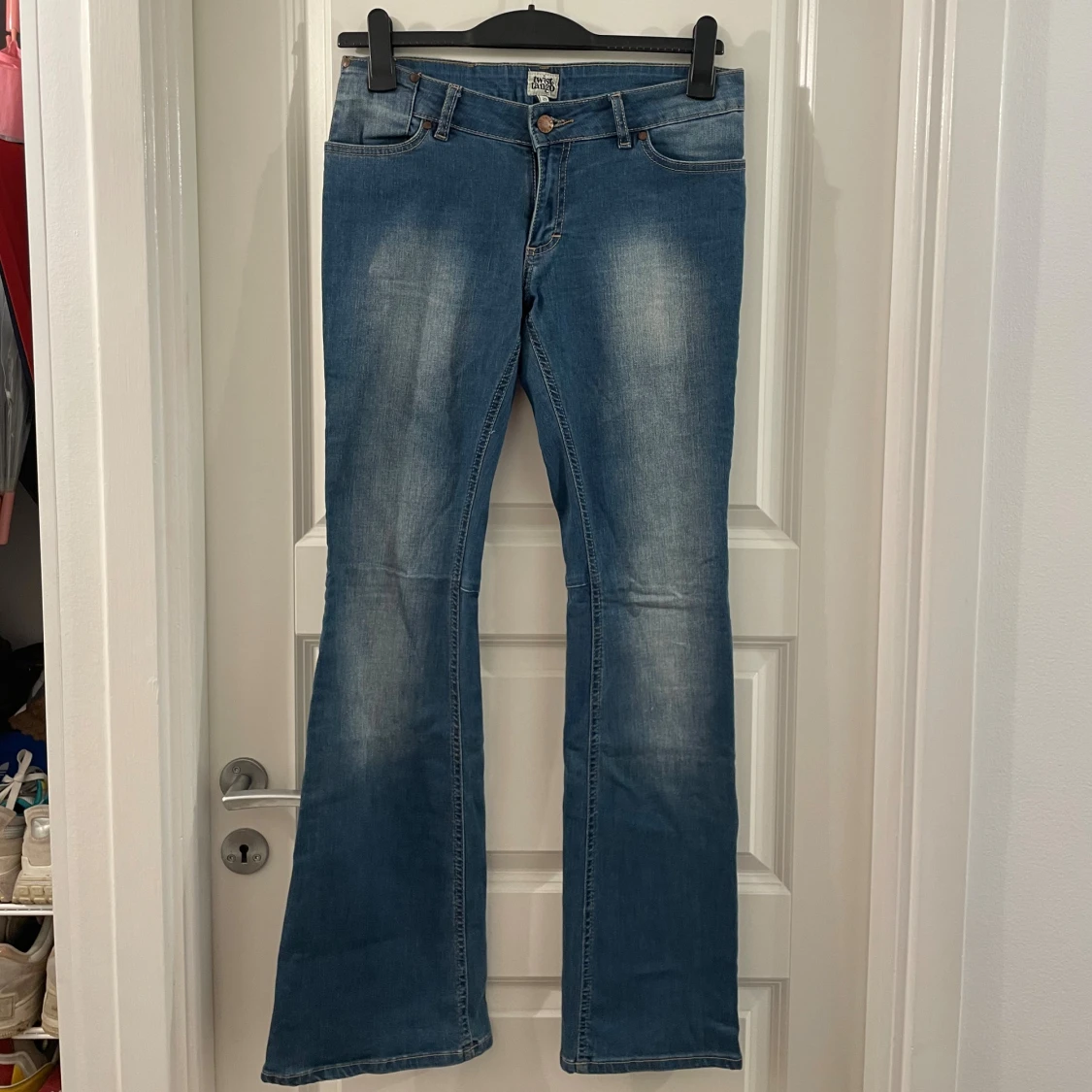 Blå bootcut jeans Twist & Tango
