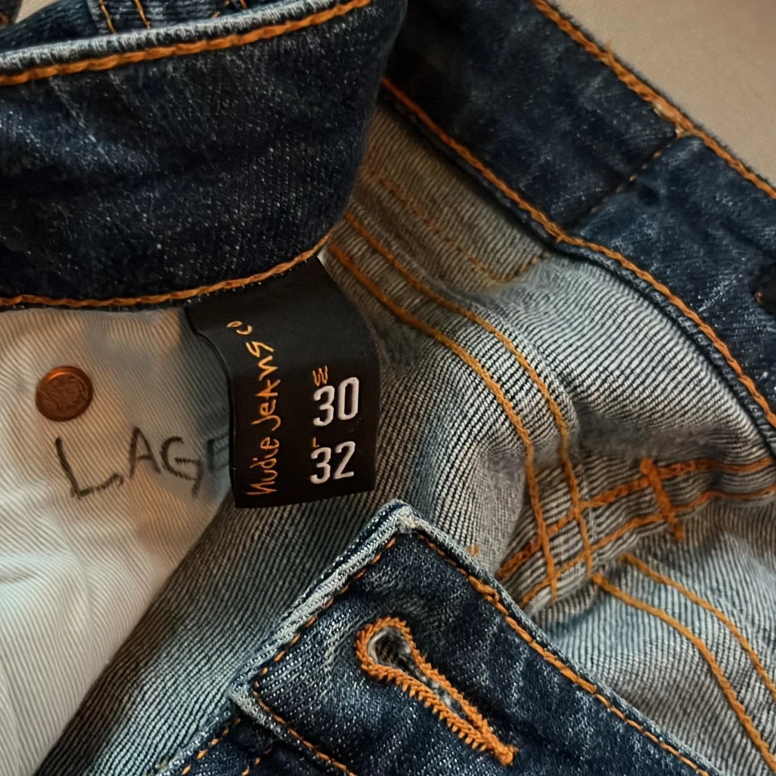 Blå jeans från Nudie Jeans, 30/32 - 2