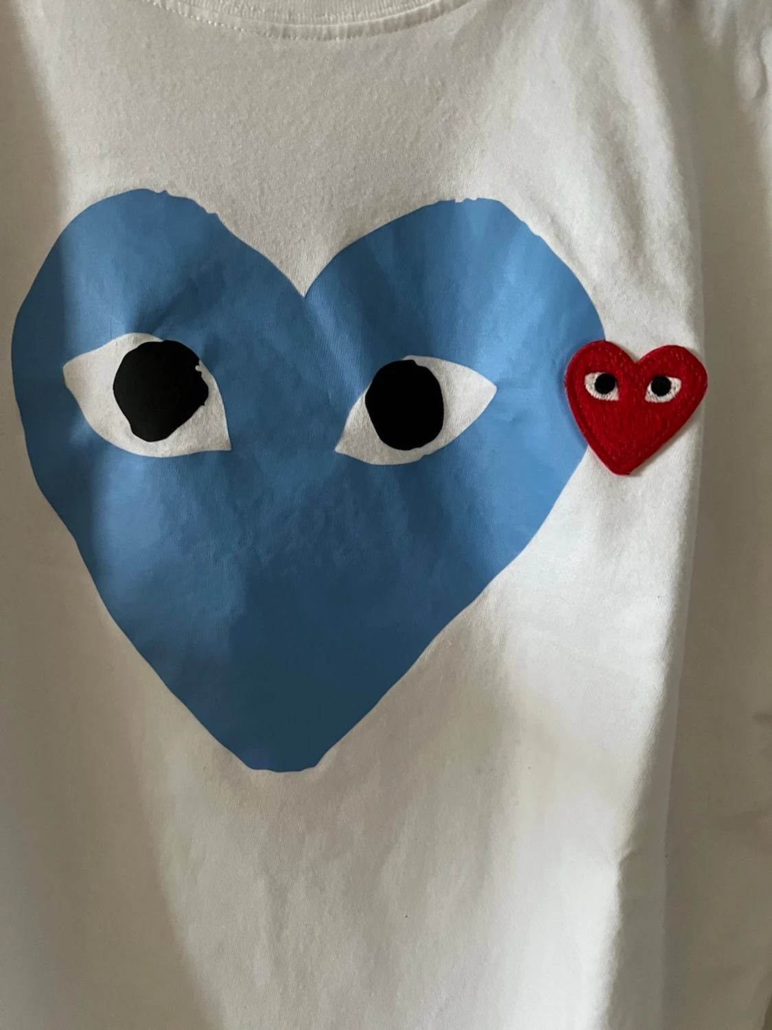 Vit Comme des Garçons Play t-shirt - 1