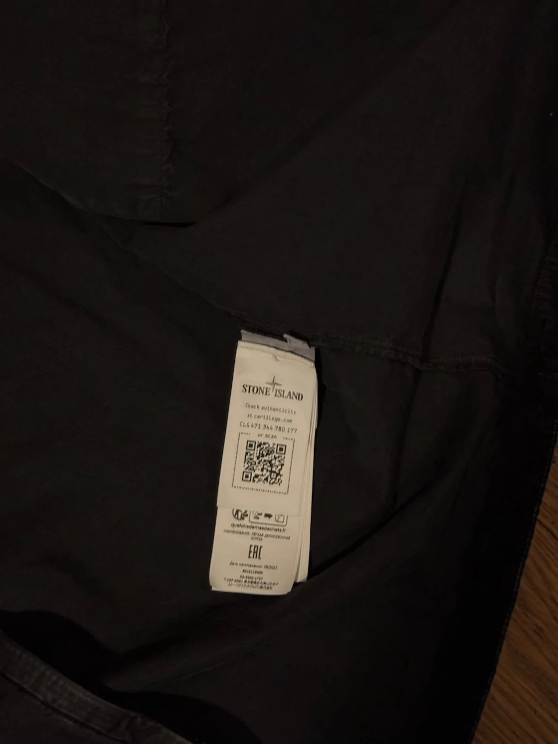 Svart overshirt från Stone Island - 1