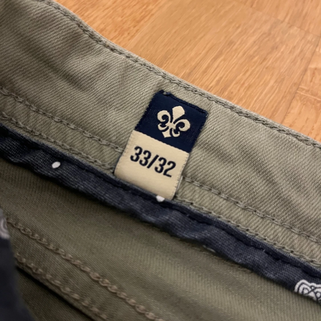 Olivgröna byxor från Morris, 33/32 - 3