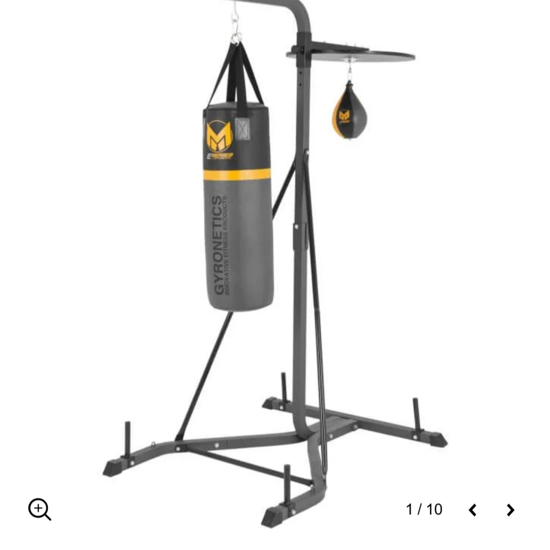 Gyronetics Boxningsställning med Säcken och Speedball
