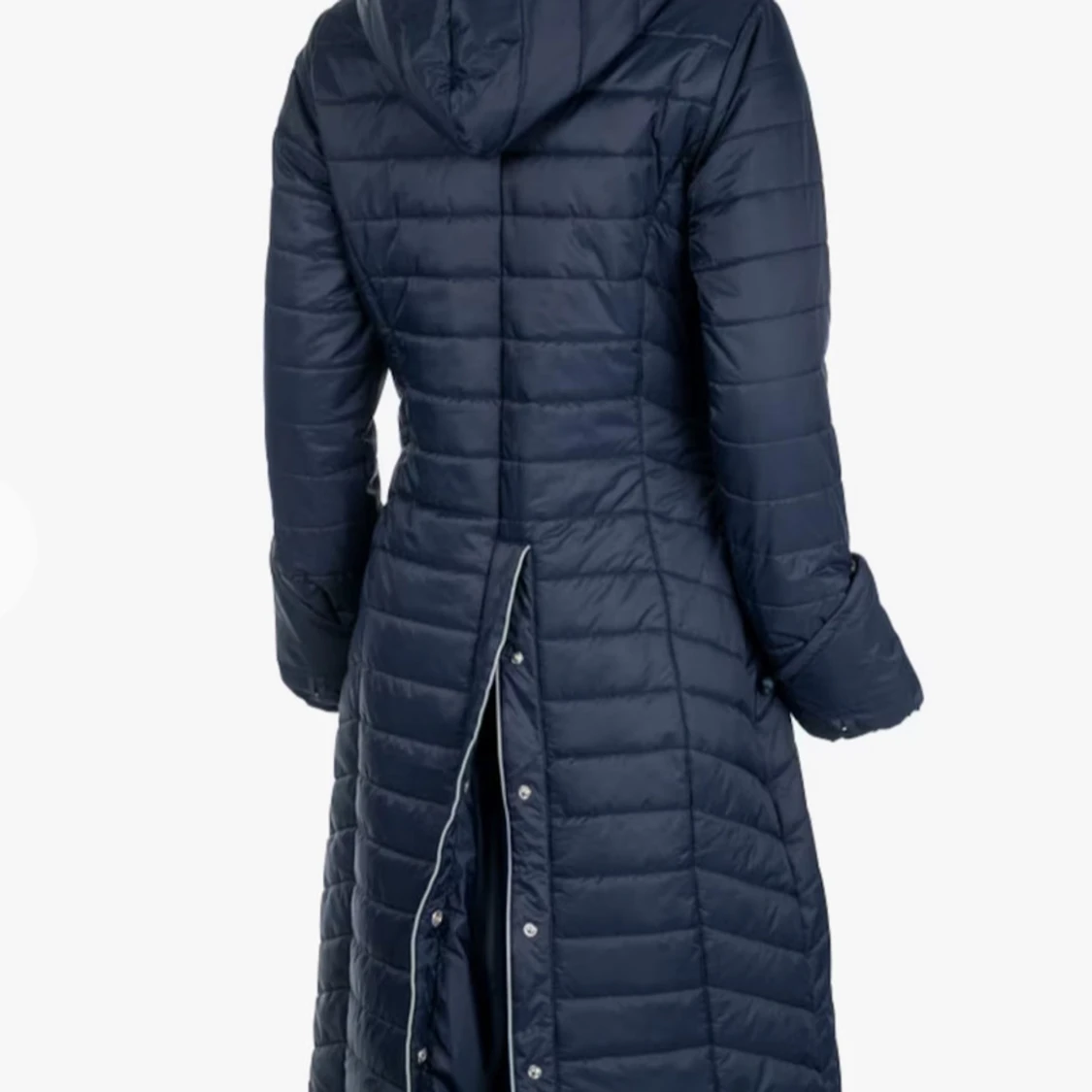 Mörkblå lång dunjacka från Uhip - 1