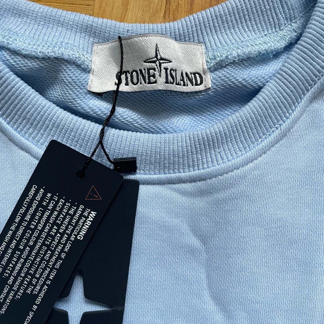 Stone Island crewneck ljusblå - 1