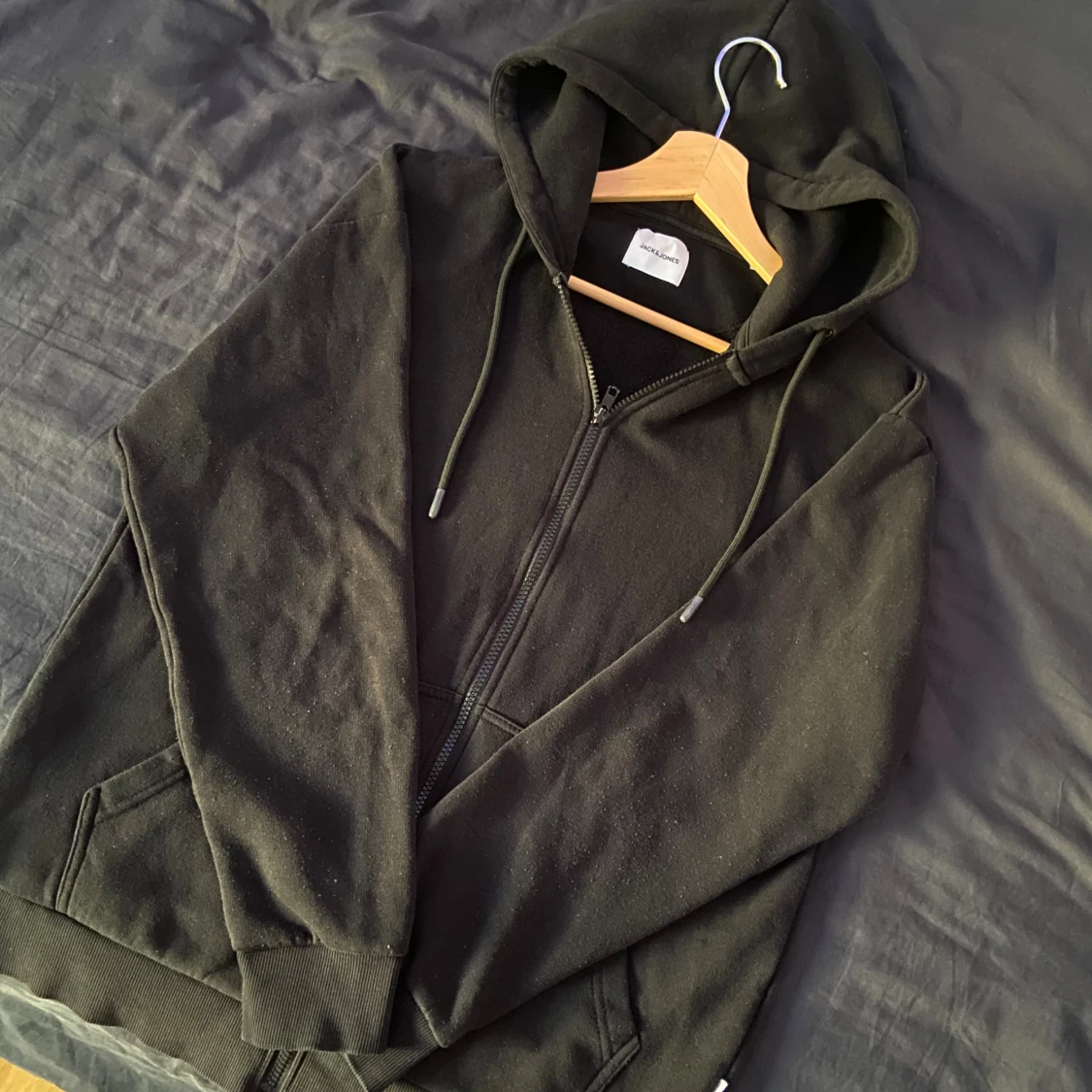 Jack & Jones Zipper svart - 1