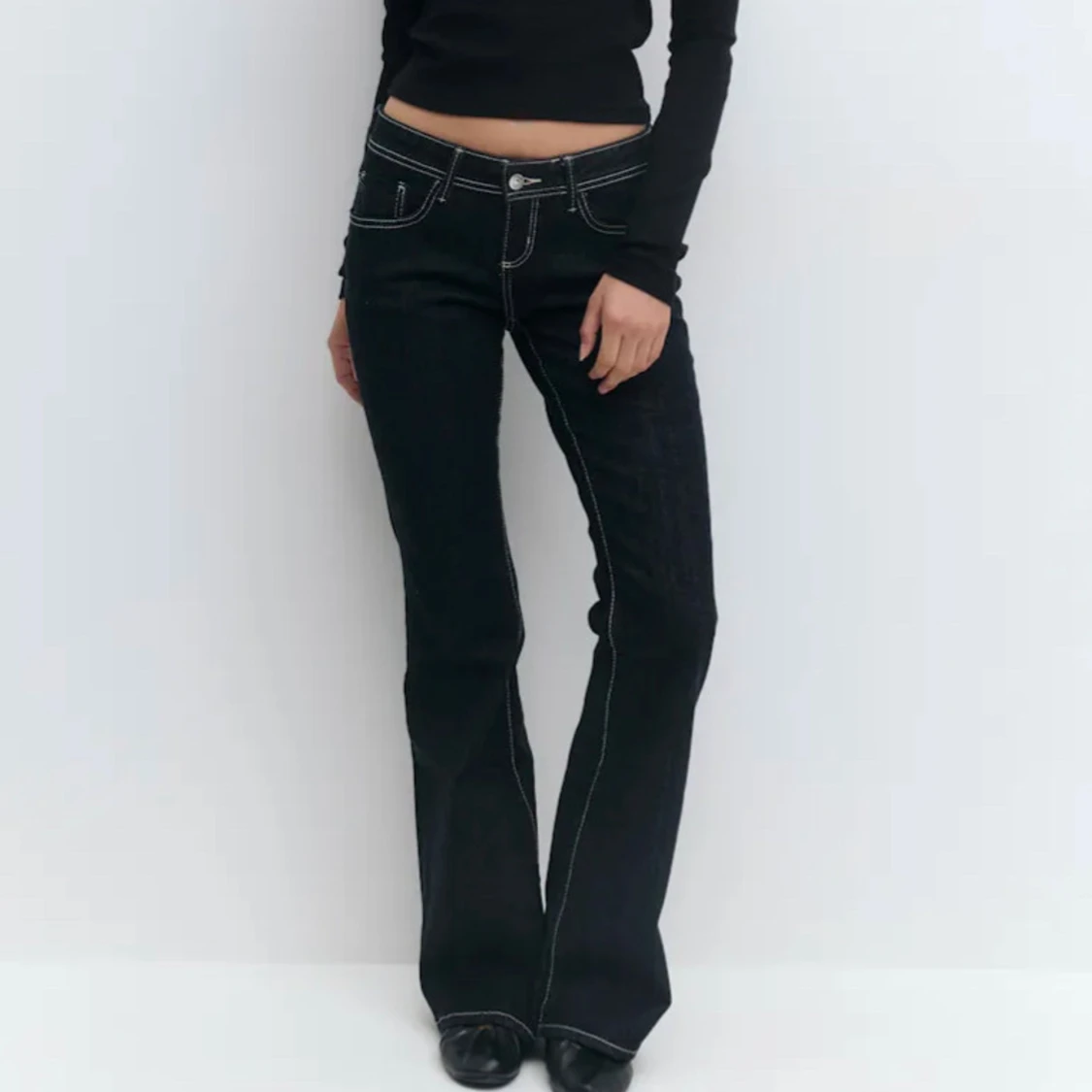 Low waist bootcut jeans 