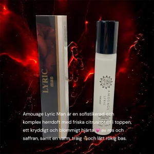 Amouage Lyric Man parfym - Lyric Man från Amouage är en elegant parfym för män. Flaskan rymmer 33 ml. Perfekt för dig som vill sticka ut med en exklusiv och unik doft. Snygg design och smidig att ta med sig.