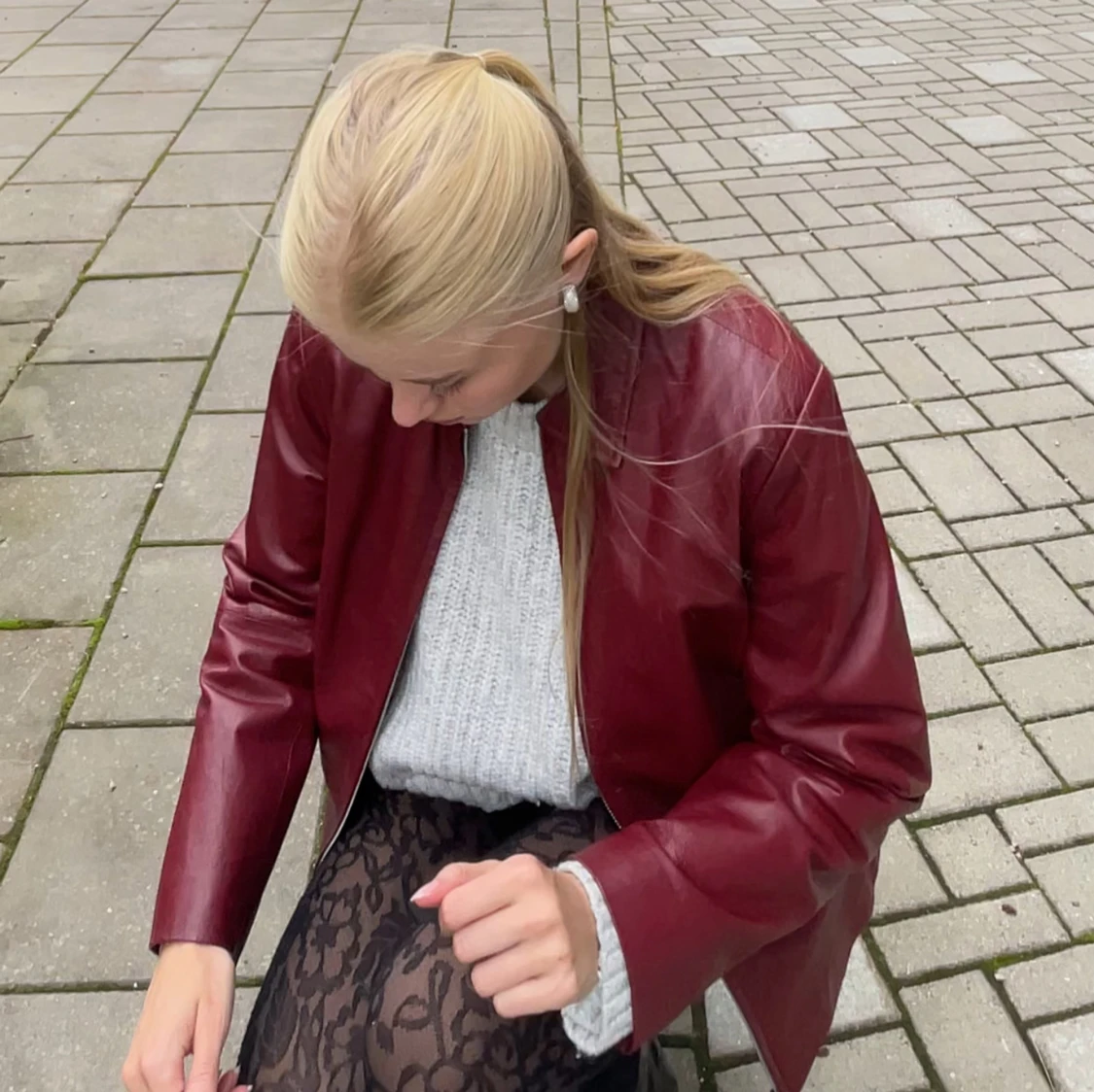 Äkta läderjacka - 2