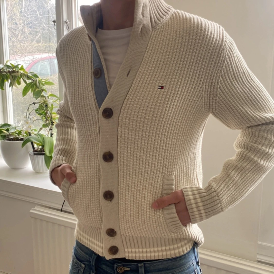Cardigan beige Tommy Hilfiger