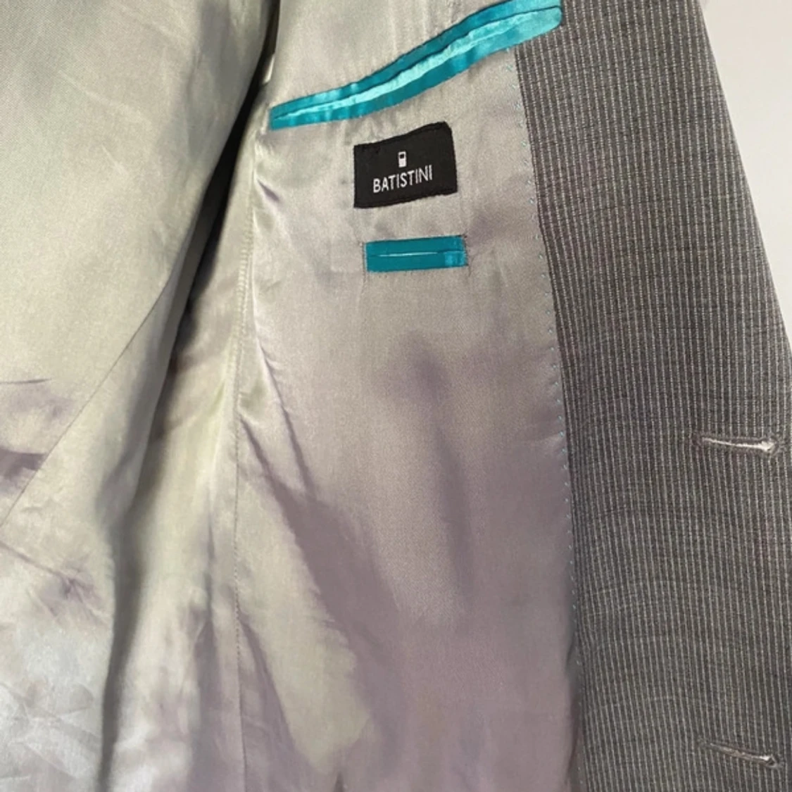 Grå randig kavaj från Batistini - 3