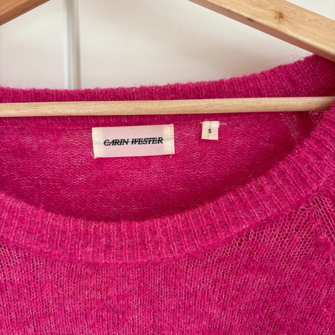 Rosa stickad tröja från Carin Wester - 2