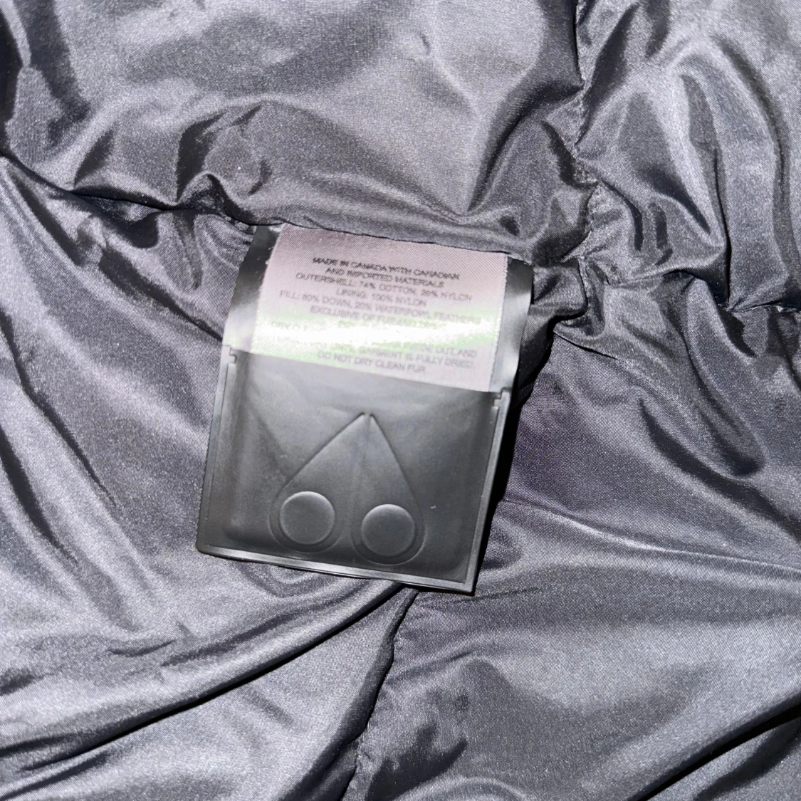 Svart dunjacka Moose Knuckles M - 3