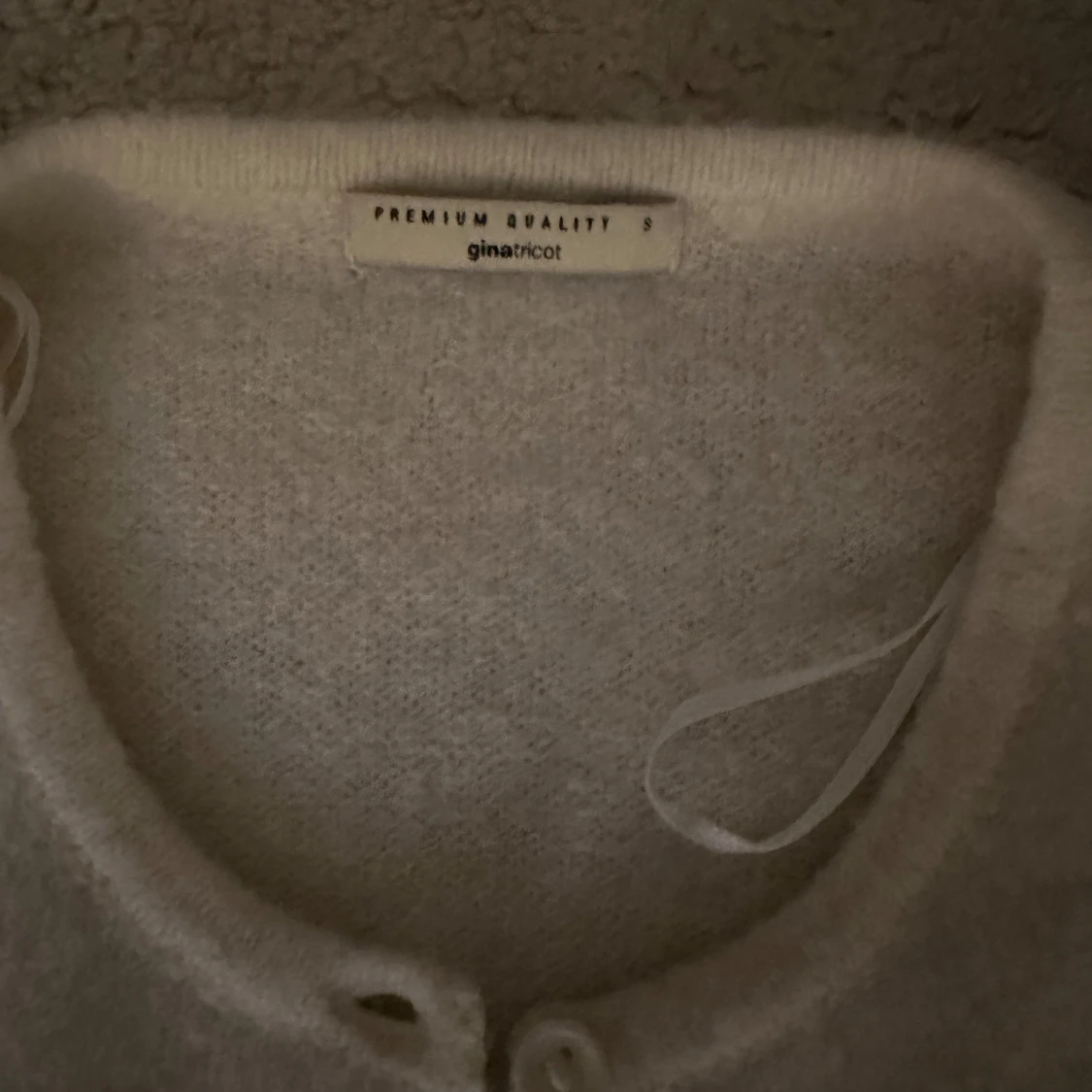 Vit kofta från Gina Tricot - 1