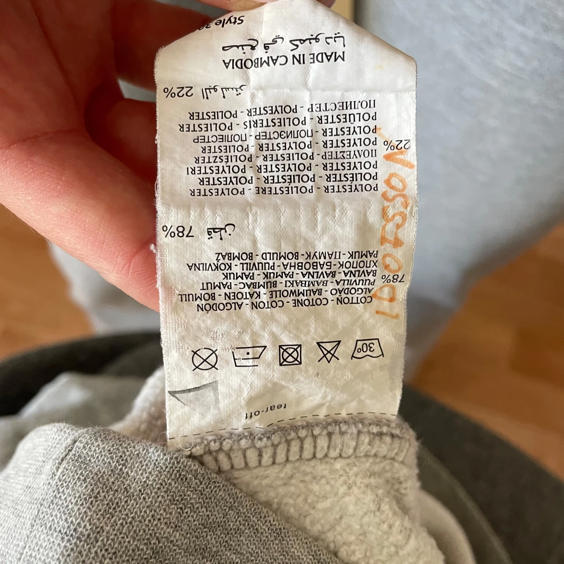 Grå Champion sweatshirt - 3