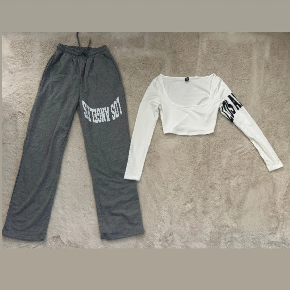 Mjukisset med Los Angeles tryck  - 1