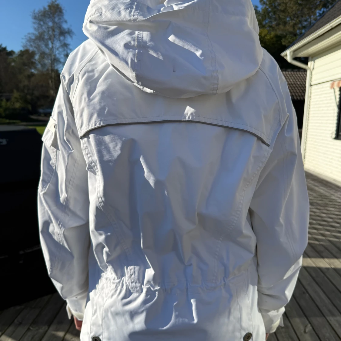 Vit vindjacka från Mountain Horse XS - 2