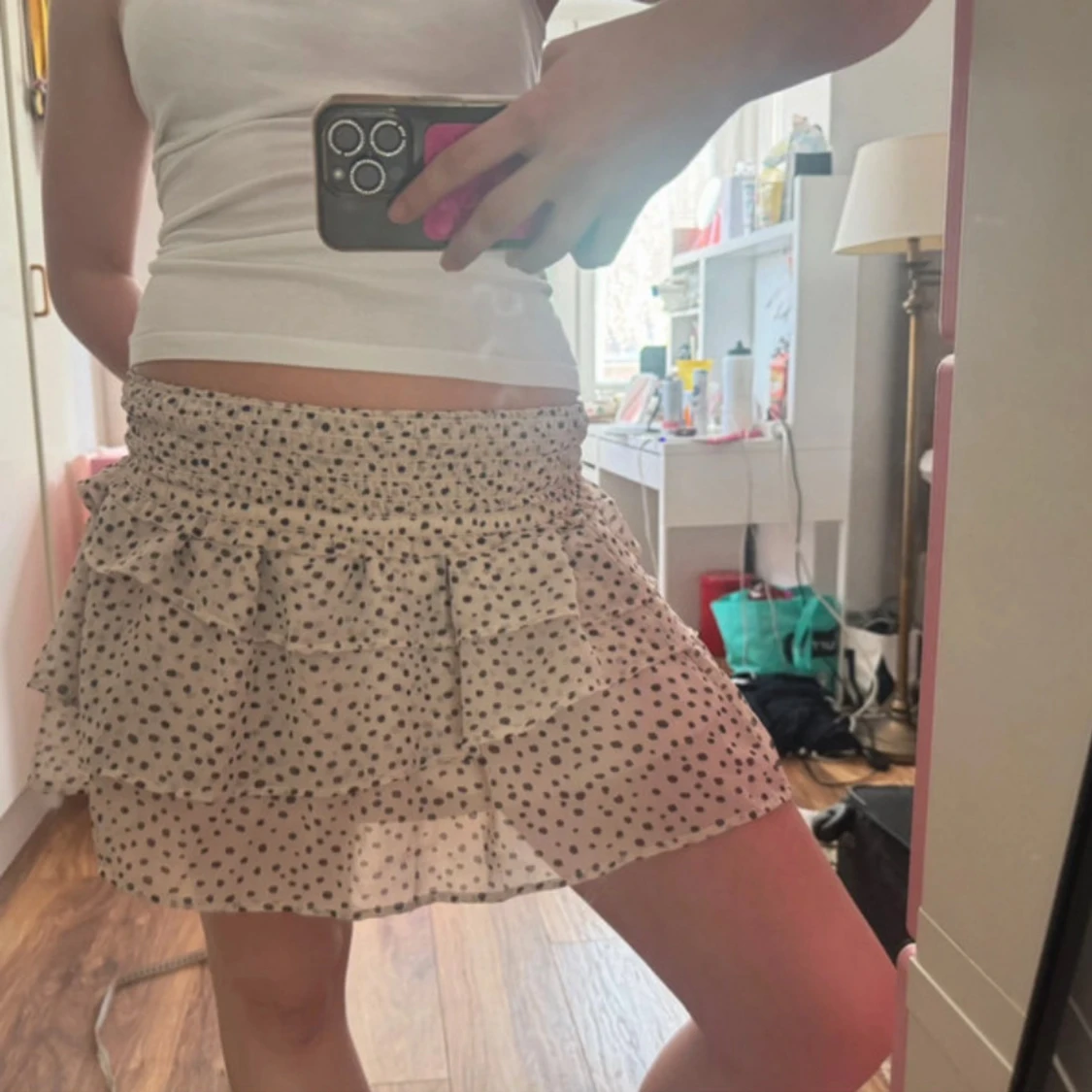 Prickig volangkjol från H&M - 1