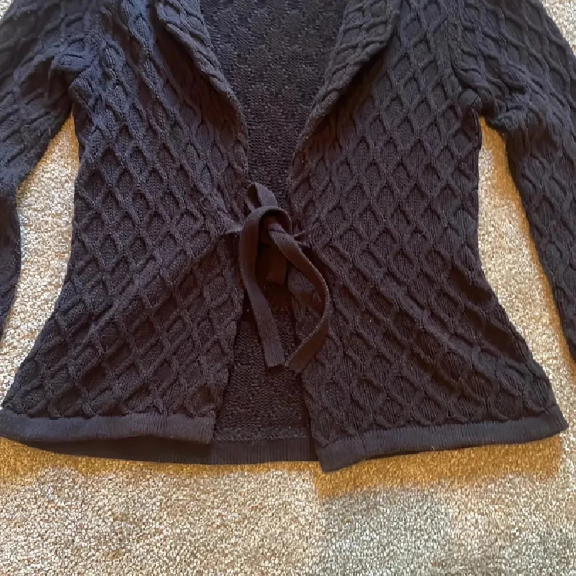 Svart stickad kofta❤️ - 2