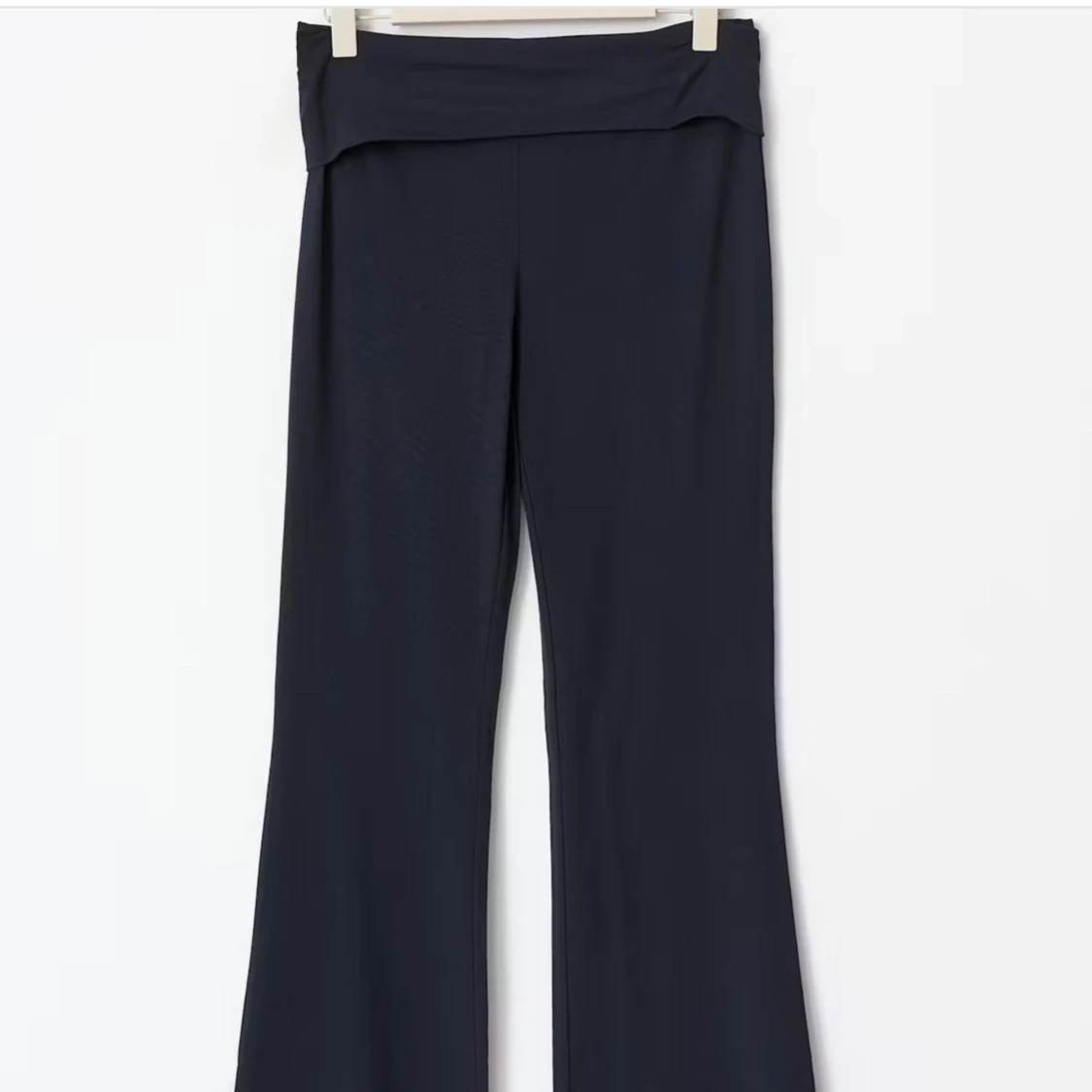 Marinblå yogabyxor - 2