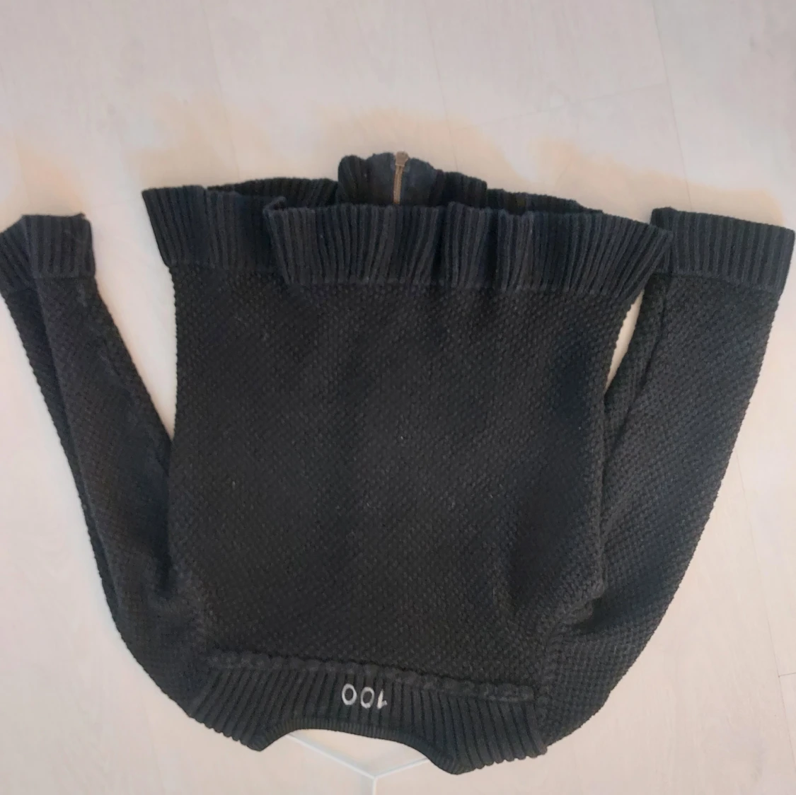 Svart stickad Odd Molly kofta - 3